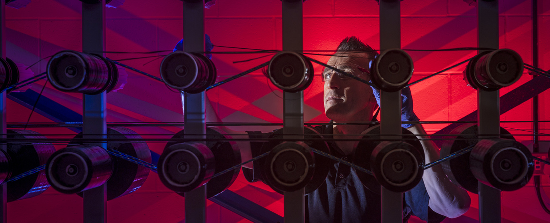 SHD Employee with Composite Materials