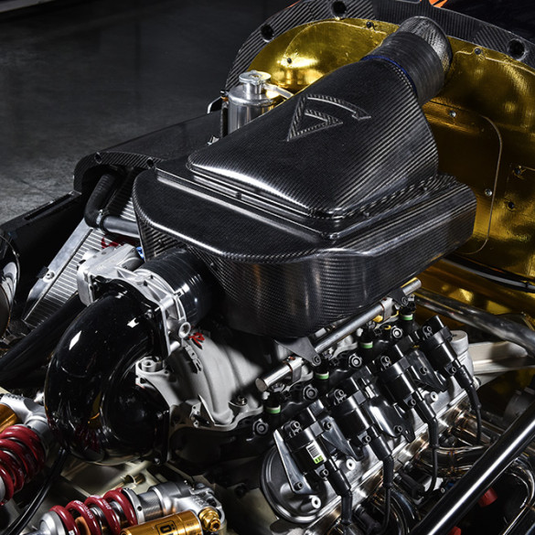 Sports car engine
