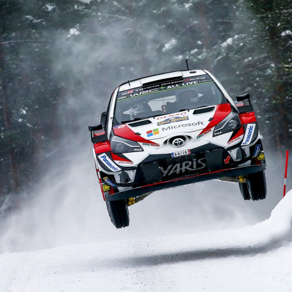 Rally car