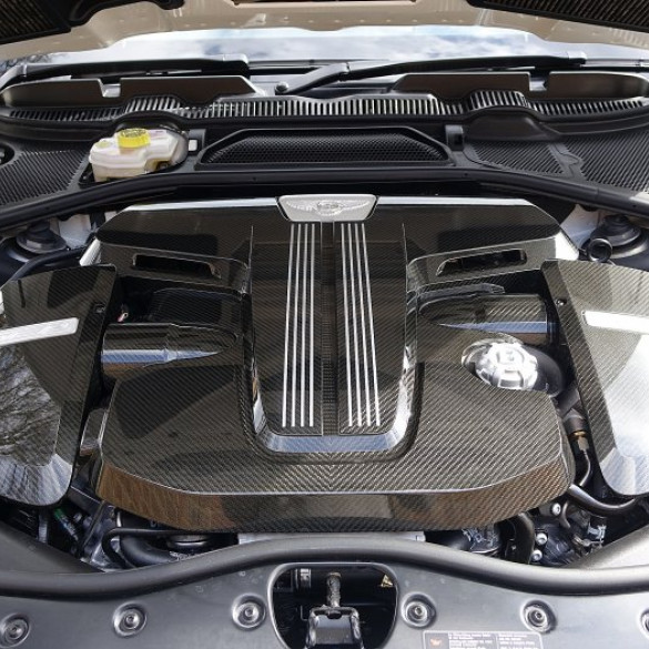 Bentley engine bay