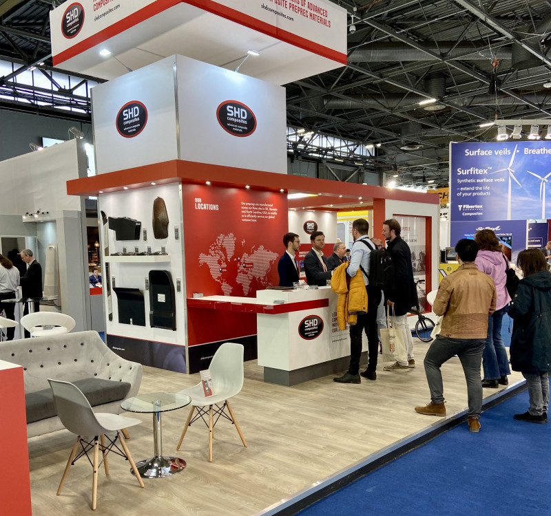 JEC exhibition with sustainability bio-epoxy feature